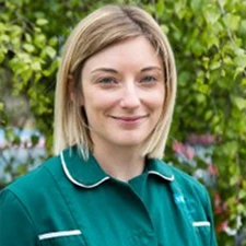 Kathryn Legge - Senior Bsc (hons) Registered Veterinary Nurse, ISFM CertFN