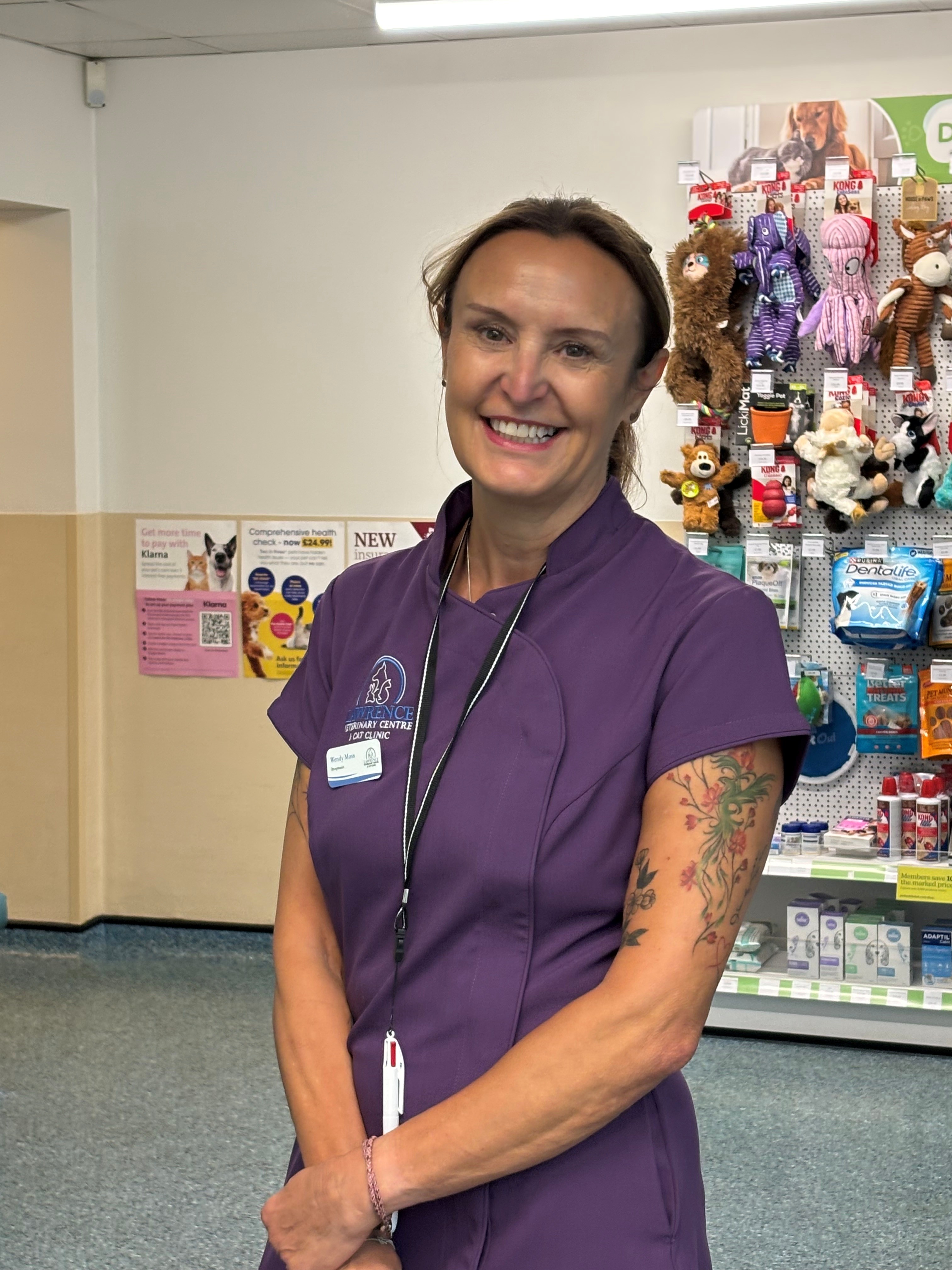 Wendy Moss - Receptionist